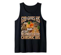 Chronic IBS Funny Capybara Meme Bootleg, graphique Y2K Débardeur