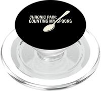 Chronic Pain Counting My Spoons Invisible Illness Warrior PopSockets PopGrip pour MagSafe