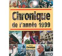 Chronique de l'année 1999