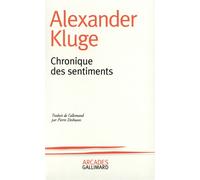 Chronique des sentiments – Gallimard