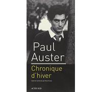 Chronique d'hiver