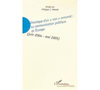 Chronique d'un "non" annoncé (Juin 2004-mai 2005) - Philippe J. Maarek - L'harmattan - broché - Etude