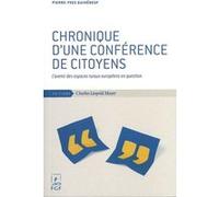 Chronique d'une Conference de Citoyens Pierre-Yves Guihéneuf (Auteur)