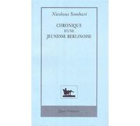 Chronique d'une jeunesse berlinoise: 1933-1943