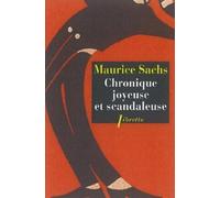 Chronique joyeuse et scandaleuse de l'apres guerre (0000)