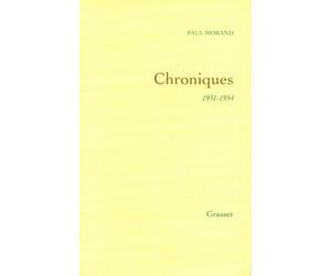 Chroniques, 1931-1954
