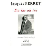 Chroniques D'aspects De La France - Tome 2, Du Tac Au Tac (1953-1959)