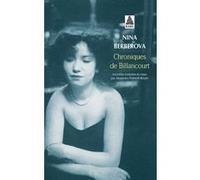 Chroniques de Billancourt Nina Berberova (Auteur), Alexandra Pletnioff-Boutin (Traduction)