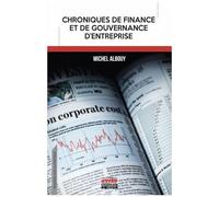 Chroniques De Finance Et De Gouvernance D'entreprise