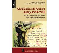 Chroniques de guerre Anthy 1914-1918 : Les pommes de terre ont mauvaise mine