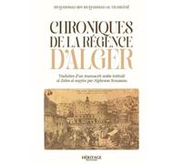 CHRONIQUES DE LA RéGENCE D'ALGER