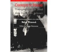 Chroniques du désastre