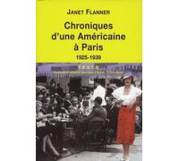 Chroniques d'une américaine à Paris: 1925-1939