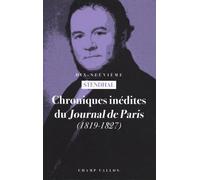 Chroniques inédites du Journal de Paris: (1819-1827)