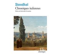 Stendhal – Chroniques italiennes – Gallimard