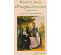 Chroniques parisiennes 1836-1848