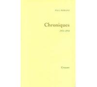 Chroniques Paul Morand (Auteur)