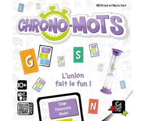 Chrono-mots blanc TU