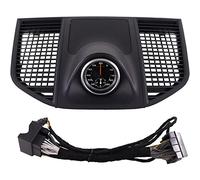 Chrono Sport Tableau de bord pour Porsche Macan 95B 2014-2021, couverture noire et horloge noire