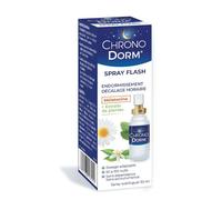 Chronodorm Spray sublingual Flash Mélatonine - Endormissement et Décalage horaire - 30 ml