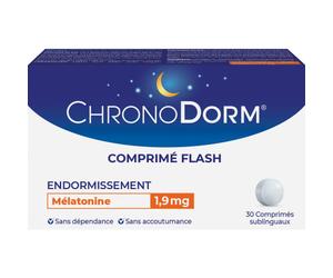ChronoDorm Mélatonine 1,9mg Comprimés Sublinguaux 30