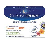 ChronoDorm – Complément alimentaire Mélatonine 1,9 mg Double action – 15 comprimés