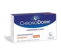 Laboratoires IPRAD Comprimés sublinguaux ChronoDorm Mélatonine 1,9 mg – 30 comprimés