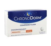 ChronoDorm Mélatonine 1,9mg Comprimés Sublinguaux 30