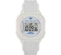 Adidas White Resin Case White Mask White Resin Strap men Watches white taille: ONE SIZE