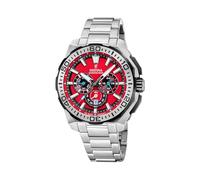 Festina Montre Homme F20724/5 Chrono Bike - Acier inoxydable 316L Argenté, Chronographe, 20 ATM