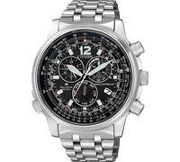Chronographe Citizen Collection Pilot argent - homme