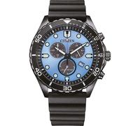 Chronographe Citizen Noir Avec Vis Collection Action OF - homme