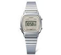 Chronographe Femme Casio LA670WEA8AEF Bracelet Quartz COLLECTION RETRO Gris G