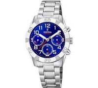 Festina Montre pour Enfants F20345/2 Junior Collection Boîtier en Acier Inoxydable Gris Bracelet en Acier Inoxydable Gris