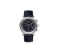 Zeppelin Montre à affichage analogique 'LZ14 Marine' bleu nuit / argent, Taille One Size