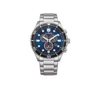 Citizen Montre Argent Chronographe Hommes Of Sporty Aqua AT2560-84L