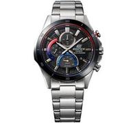 Montre de sport pour homme avec bracelet en acier argenté Argent