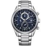 Chronographe Homme Citizen AT826085L bracelet Solaire Radiocommandé Bleu G