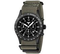 Chronographe Homme KHS.PLABSSC.DFSGO Bracelet s Solaire PLATOON Black Steel Solar Chronograph