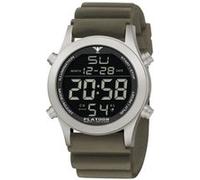 Chronographe Homme KHS.PLASD.DSGO Bracelet s Quartz PLATOON Steel Digital