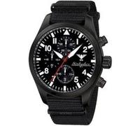 Chronographe Homme pour Analogiques Quartz avec Bracelet Nylon KHS.AIRBSC.NB
