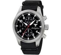 Chronographe Homme pour Analogiques Quartz avec Bracelet Nylon KHS.AIRSC.NB