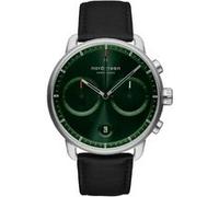 Chronographe Homme Nordgreen PI42SILEBLGS Bracelet s Quartz PIONEER