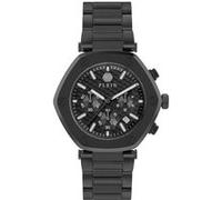 Philipp Plein Montre Noir Chronographe Hommes The Hexagon Chrono PWZBA0623