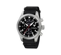 Chronographe Homme pour Analogiques Quartz avec Bracelet Nylon KHS.AIRSC.NB