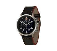 Chronographe Homme Watch Basel pour Analogiques Automatique avec Bracelet de Cuir 63025030Qa15