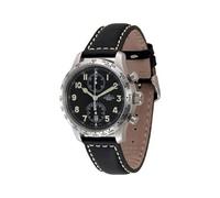 Chronographe Homme Watch Basel pour Analogiques Automatique avec Bracelet de Cuir 95572Ta1