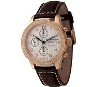 Chronographe Homme Zeno Watch Basel Automatique 11557TVDDPgrf2 Marron G