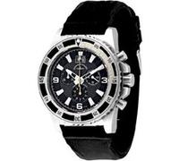 Chronographe Homme Zeno Watch Basel pour Analogiques Quartz avec Bracelet Silicone 64785040Qs19 Noir