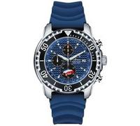 Chronographe Unisex Chris Benz CB200SCKBB de plongée e Quartz crystal G